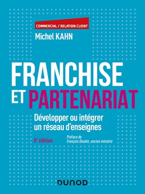cover image of Franchise et partenariat--8e éd.